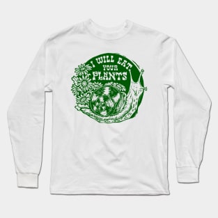 Snails will eat your garden Long Sleeve T-Shirt